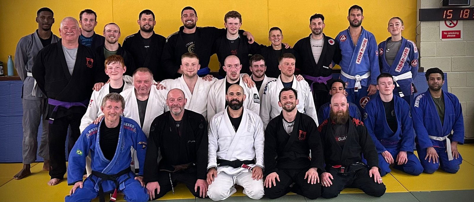 BJJ training session May 2024
