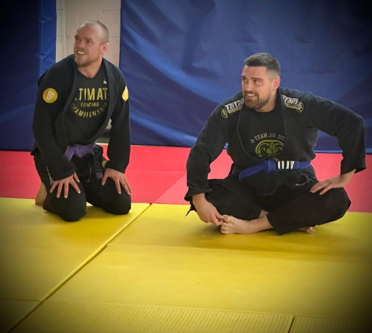 Training session candid 2