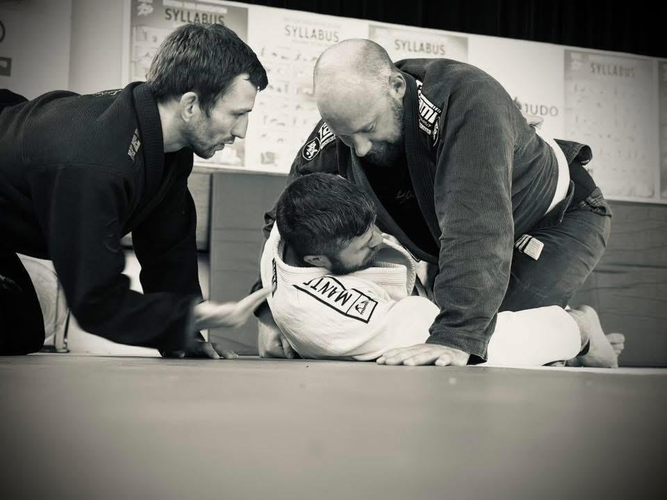 Training session candid 3